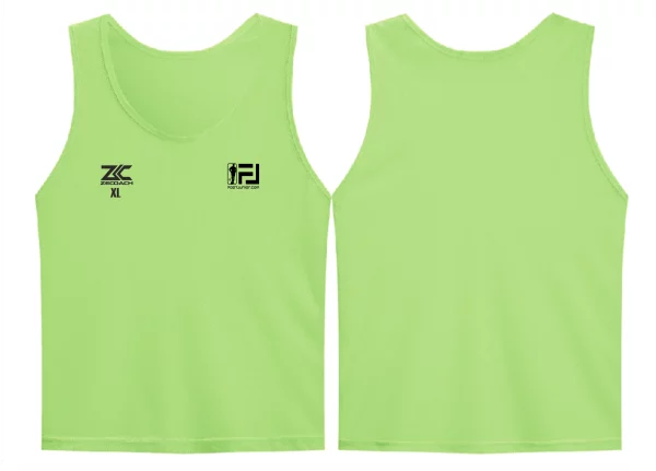 ZE COACH JAUNE FLUO BIBS
